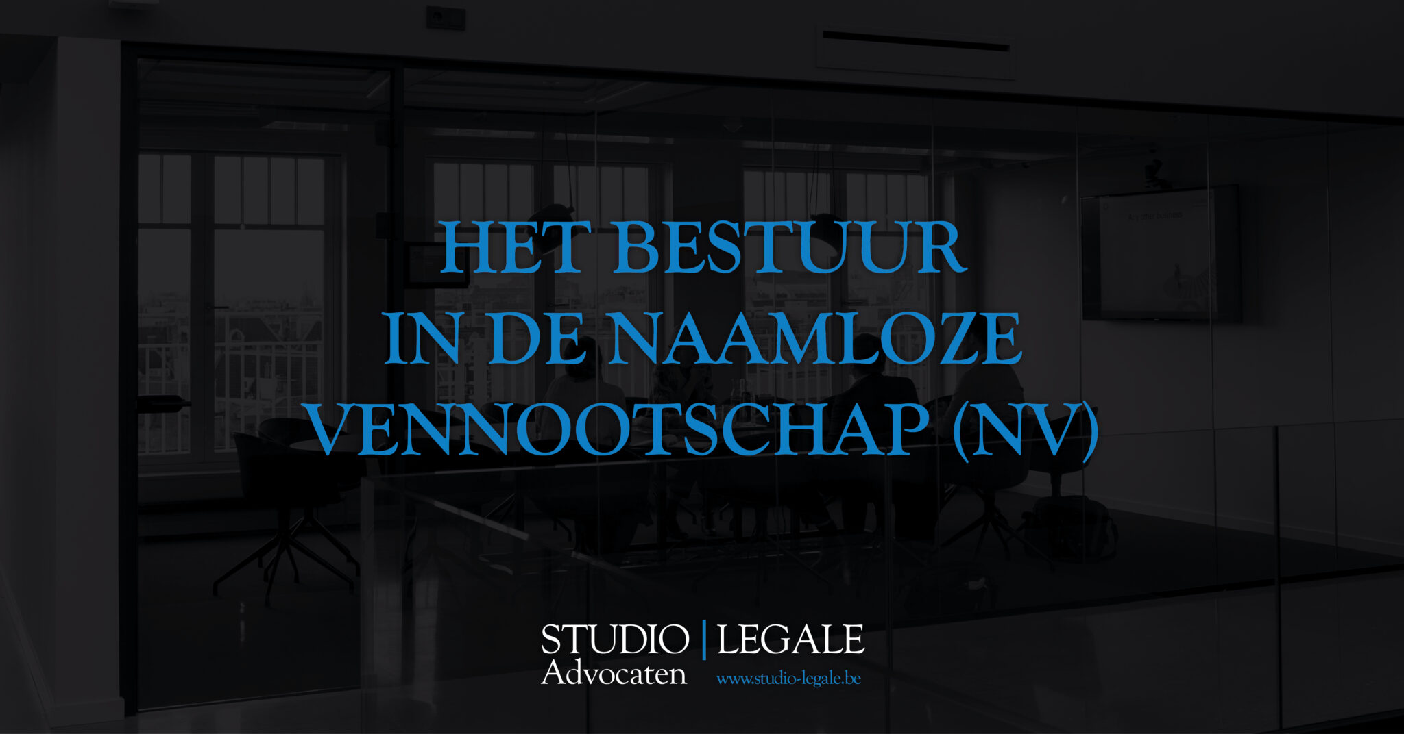 HET BESTUUR IN DE NAAMLOZE VENNOOTSCHAP (NV) - STUDIO-LEGALE